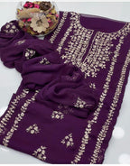 Gotta Kinari Work | Unstitched Shirt Dupatta 2 Piece