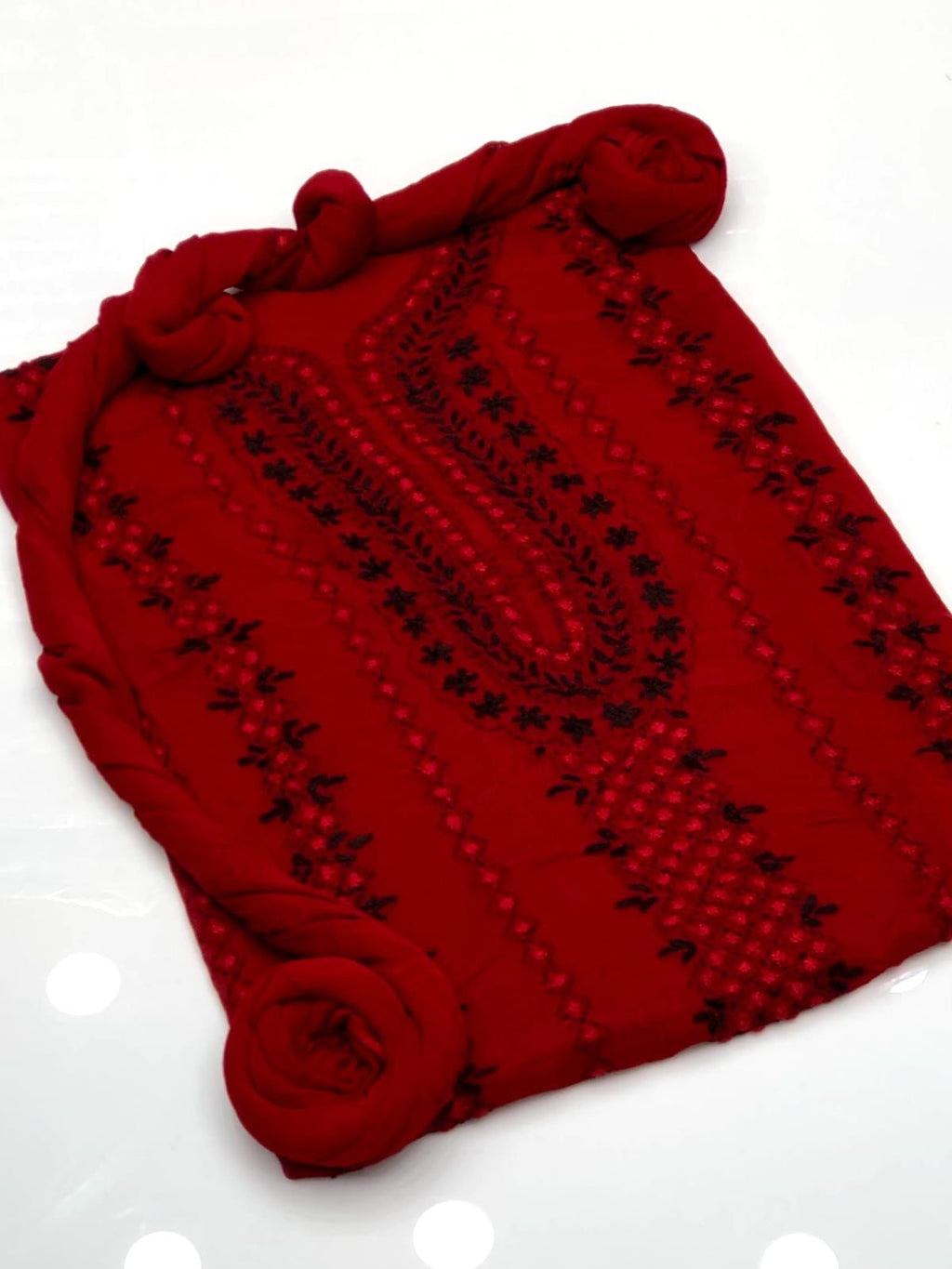 Pakka Tanka Embroidery | Unstitched Shirt Dupatta 2 Piece