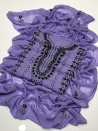 Pakka Tanka Embroidery | Unstitched Shirt Dupatta 2 Piece
