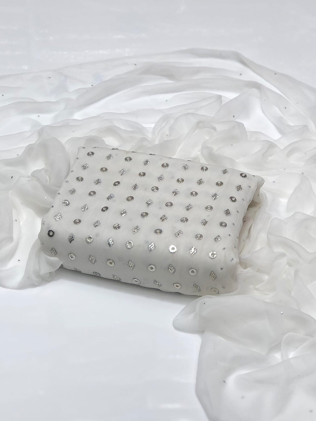 Ring Mukesh | Unstitched Shirt Dupatta 2 Piece