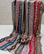 Multi Gotta Dupatta | Colors may vary depending on availability