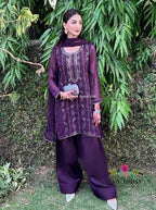 Heavy Mukesh | Unstitched Shirt Dupatta 2 Piece