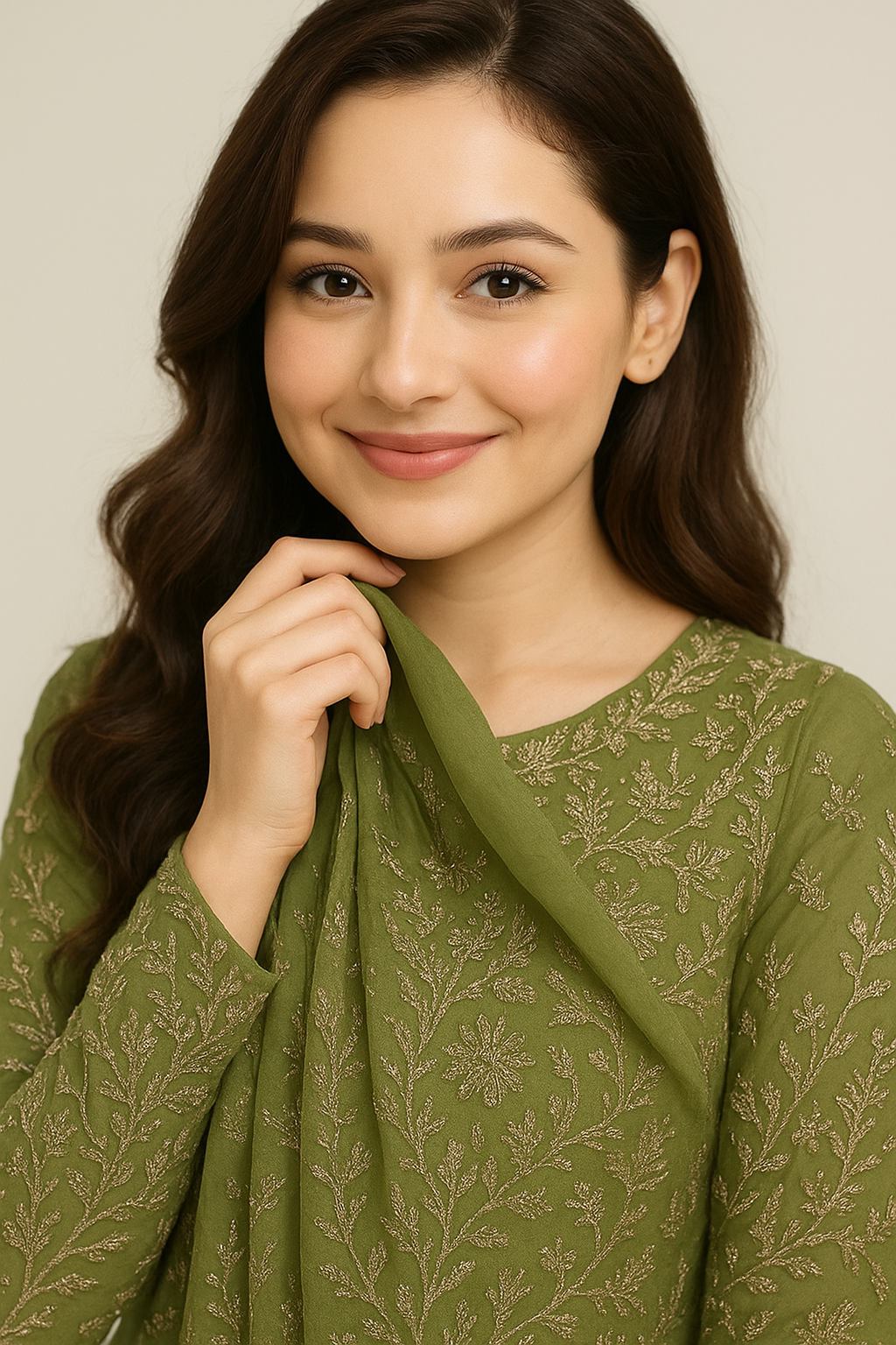 Pressed Sui Gotta Work | Unstitched Shirt Dupatta 2 Piece