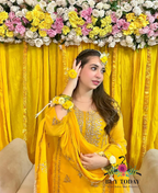 Gotta Kinari Work | Unstitched Shirt Dupatta 2 Piece