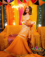 LCD Gotta Kinari Work | Unstitched Shirt Dupatta 2 Piece